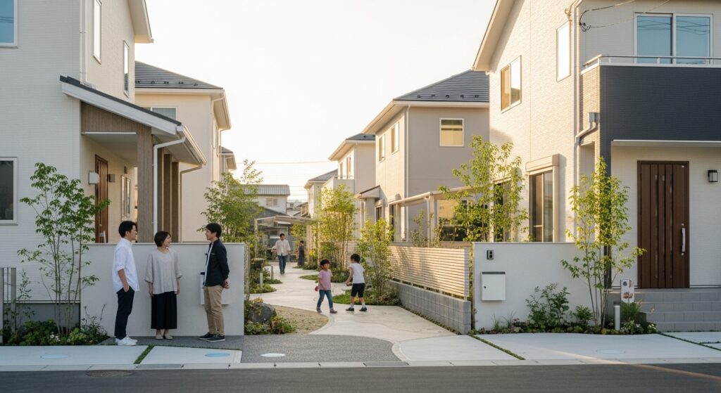 住宅コミュニティ形成は設計で決まるのか｜孤立しない家づくりの判断軸