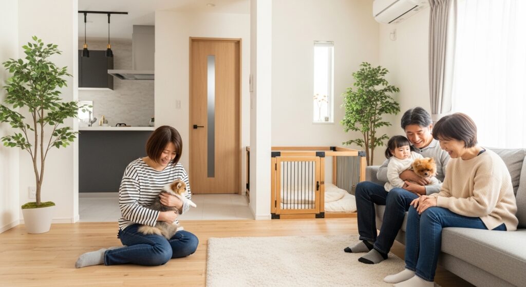 建築とペットの共存！ペットと暮らすための設計と住宅の工夫