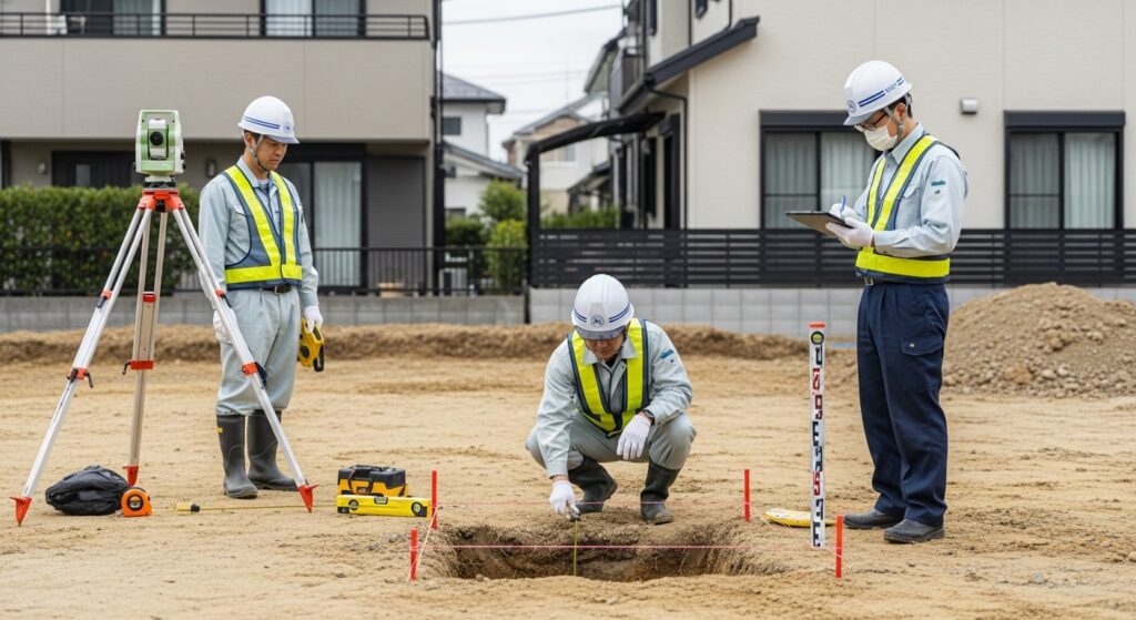 建築と地盤調査！不同沈下を防ぐための地盤の見極め方と対策