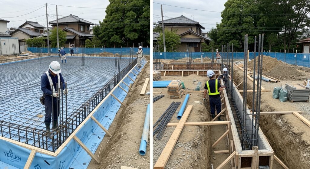 建築と基礎工事！ベタ基礎と布基礎の違いと選び方