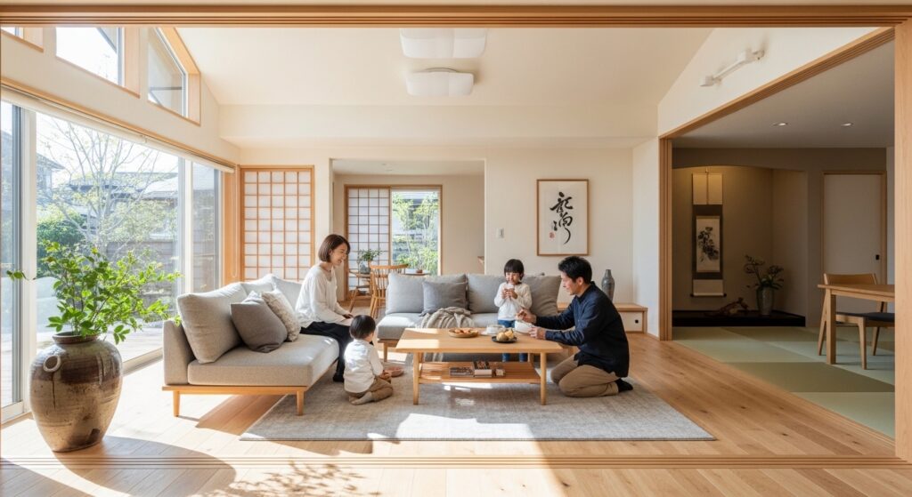 建築とリビング設計！家族が集まる空間づくりの考え方