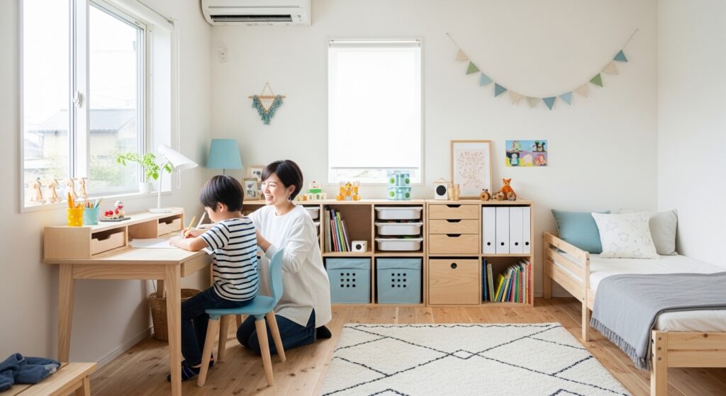 建築と子ども部屋設計！成長に合わせた空間づくりの考え方